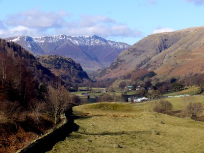 The Vale of St John, looking north towards Blencathra